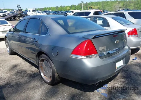 2006 Chevrolet Impala Lt из США, поврежденный, VIN 2G1WC581969300154